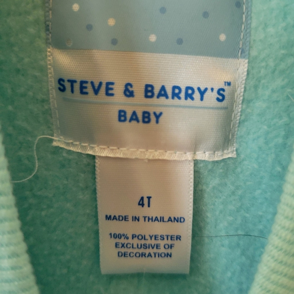 Steve & Barry's Kids 4T Fleece Pajama Set NWT - Picture 6 of 7